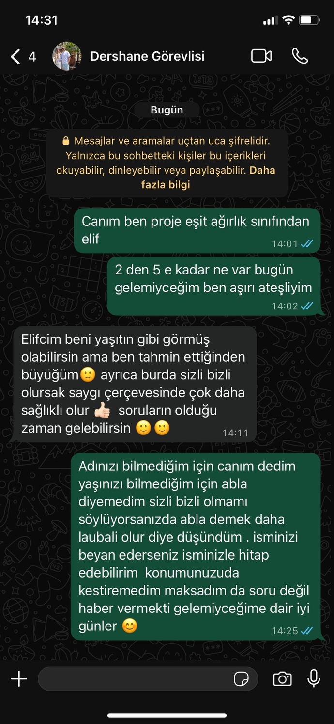 Arkadaşlar problemli olan ben miyim?