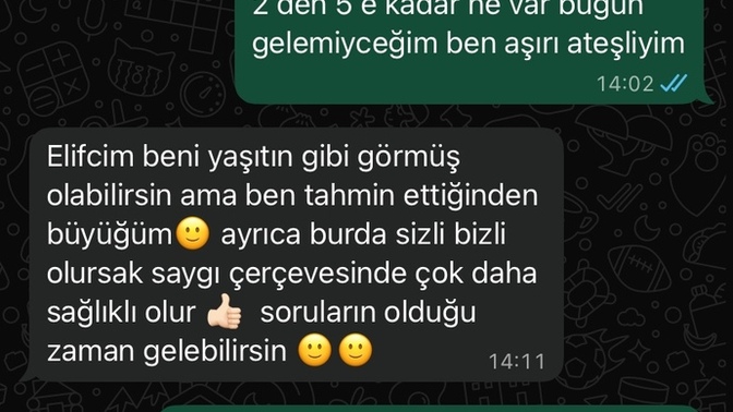 Arkadaşlar problemli olan ben miyim?