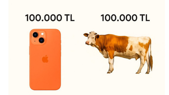 Iphone mu yoksa inek mi?🤣 siz hangisini tercih ederdiniz?