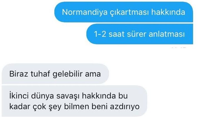 Tarih bilen erkek çekici midir?