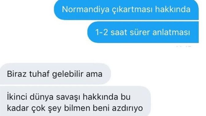 Tarih bilen erkek çekici midir?