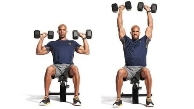 Bu omuz hareketini kaçar kg lik dumbellarla yapıyorsunuz?