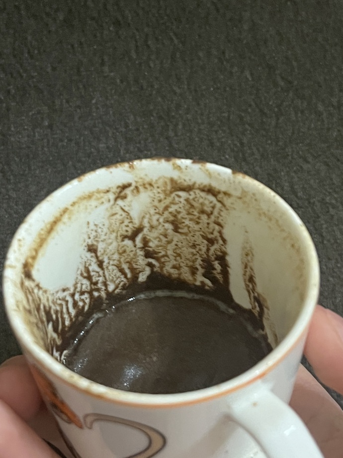 Kahve falından anlayan?