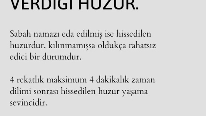 Sabah namazı kılındı mi?