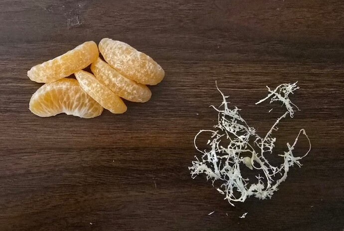 Mandalina yerken nasıl yersiniz?