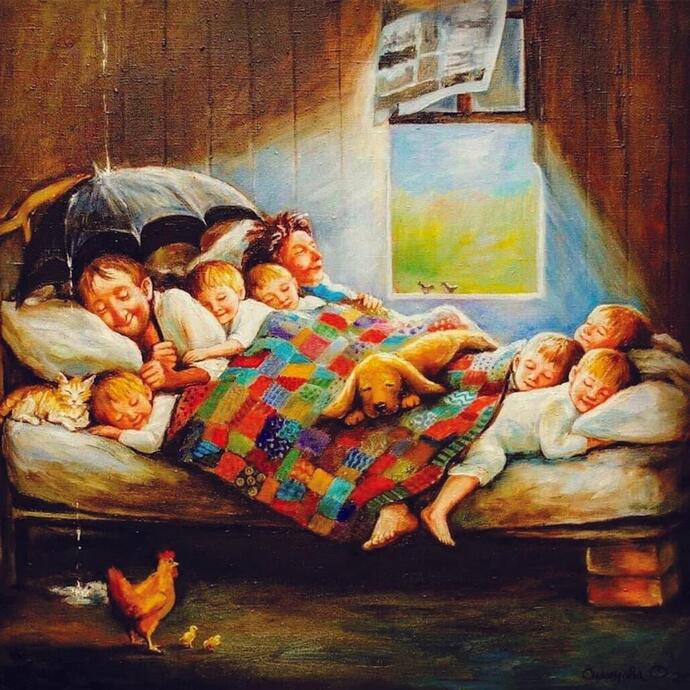 Buna benzer bir aile fotoğrafımız var oradaki küçük çocuk da benim ☺️