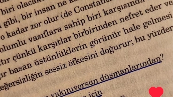 İnsan büyüdükçe düşmanlarından değil dostlarından daha çok nefret etmiyor mu?