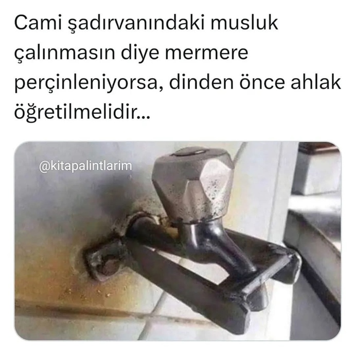 Din iman ahlak bilmeyenlerin işi gerçekten çok yazık ayıp yani?