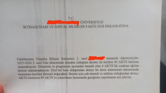 49 AKTS'ye limit çıkartılabilir mi?