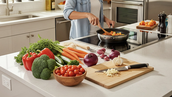Sağlıklı yemek yapmayı eğlenceli hale getirmek için neler yapıyorsunuz?