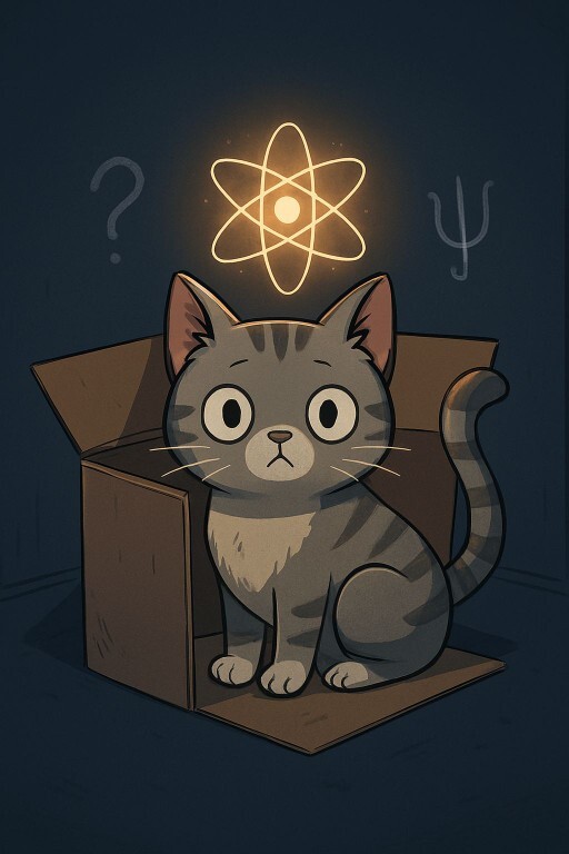 Eğer Schrödinger’in kedisi, hem canlı hem ölü olabiliyorsa.. Aynı anda hem işe gidip hem evde kalabilir miyiz?