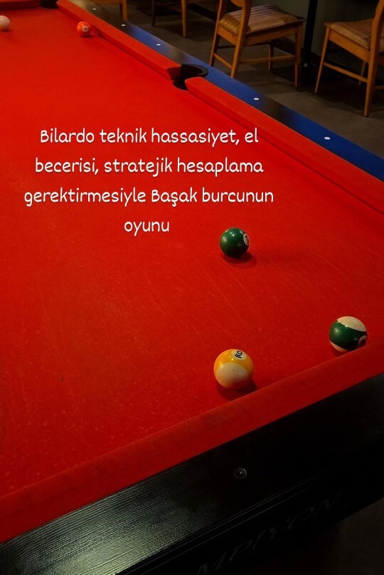 Kadınlar bilardo oynayabilir mi yoksa absürt bir spor mu olur?