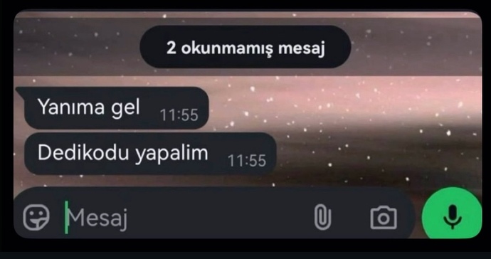 Dedikodu yapmayı sever misiniz?
