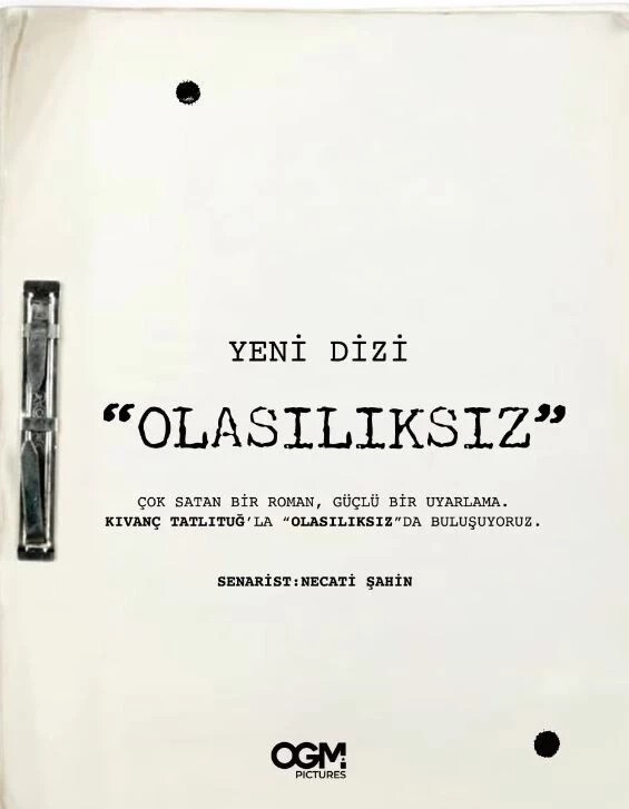 Adam Fawerın kült romanı Olasılıksız dizi oluyor. Sizce tutar mı?