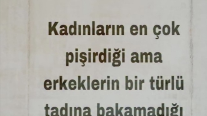 Yemekte ne var sorusu soranlardan olma evresi mi yanıtlayandan olma evresi mi?