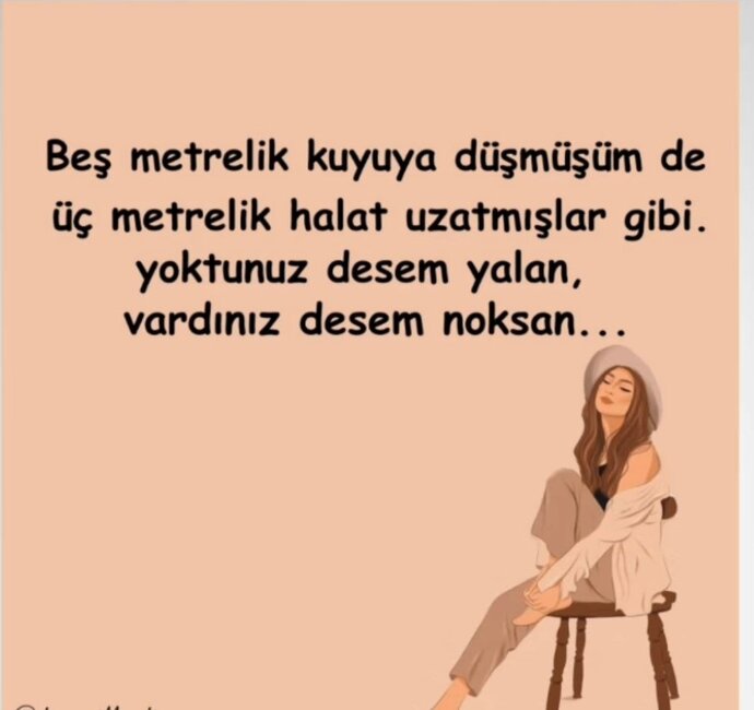 Hayatınızda barmış gibi yapıp yok olanları gördünüz mü hiç?