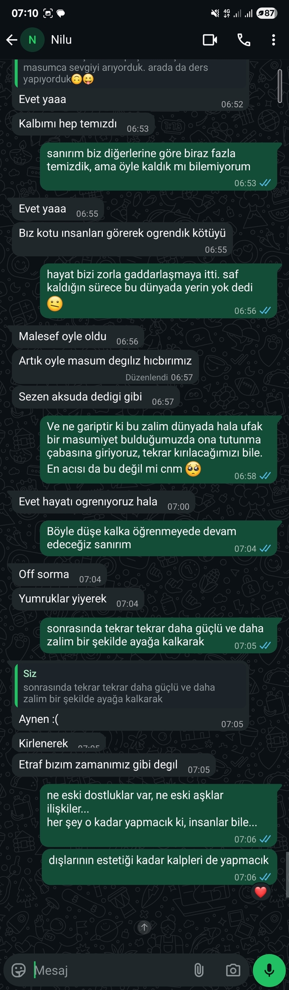 En uzun dostluğunuz ne kadar sürdü 💖?