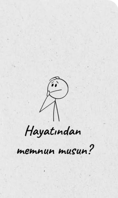 Şu an olduğunuz yerden memnun musunuz, ev, iş okul, vs her nerdeyseniz?