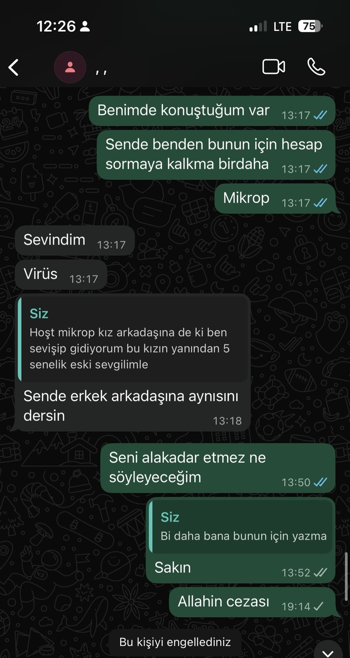 Sizce eski sevgilimin hayatında gerçekten başkası mi vardir?
