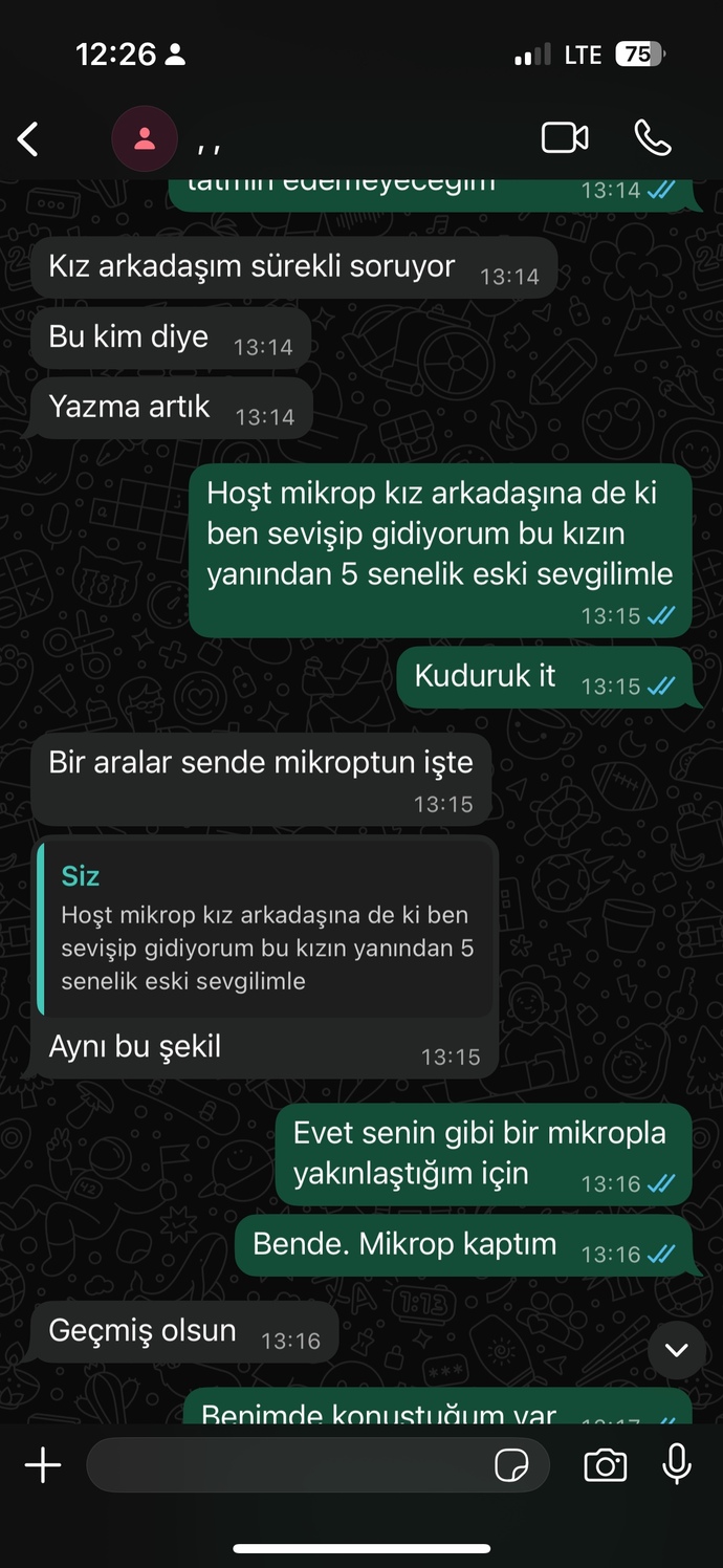 Sizce eski sevgilimin hayatında gerçekten başkası mi vardir?