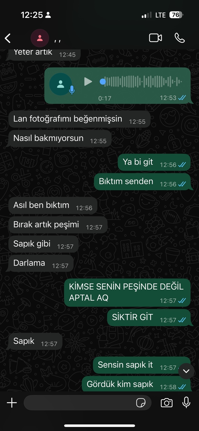 Sizce eski sevgilimin hayatında gerçekten başkası mi vardir?