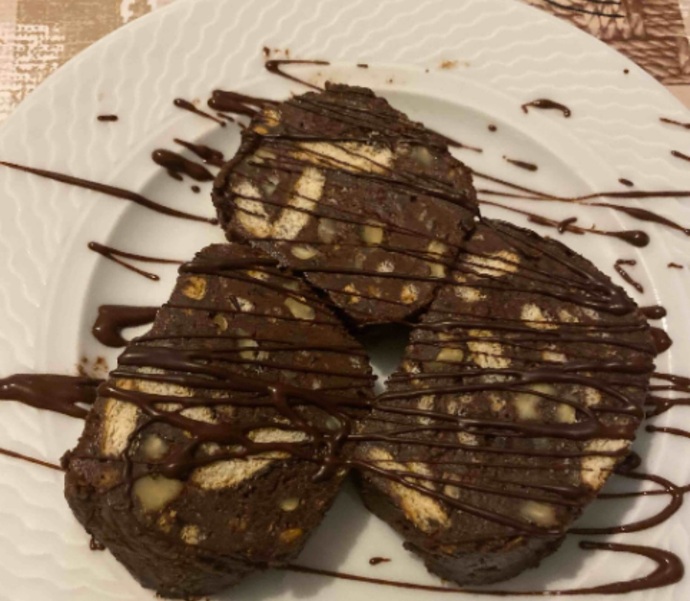 Mozaik pastam nasıl görünüyo?