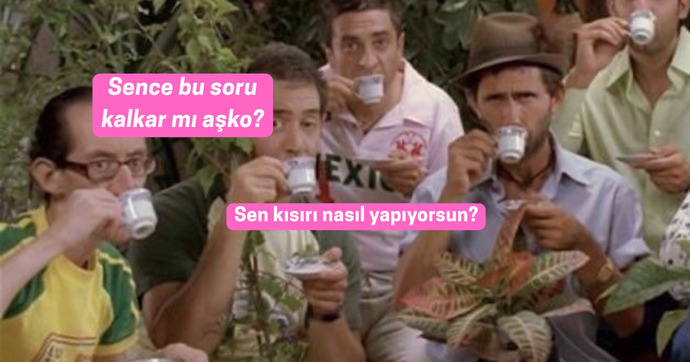 Tam olarak konuşmamız böyle :D