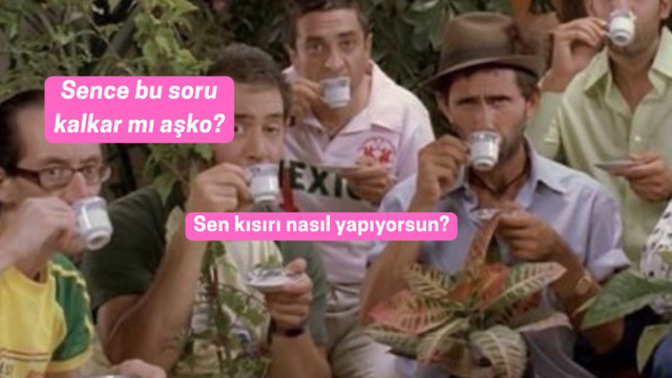 Biriyle aynı anda her yerden konuşuyor musunuz?