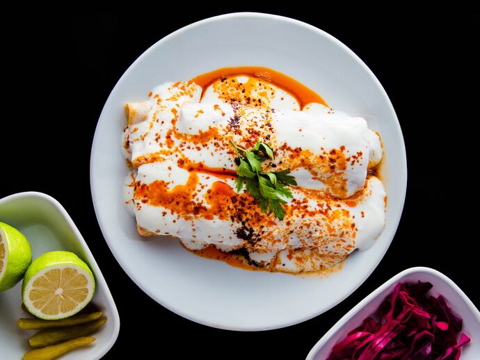Yoğurtlu tantuni hiç yedin mi?