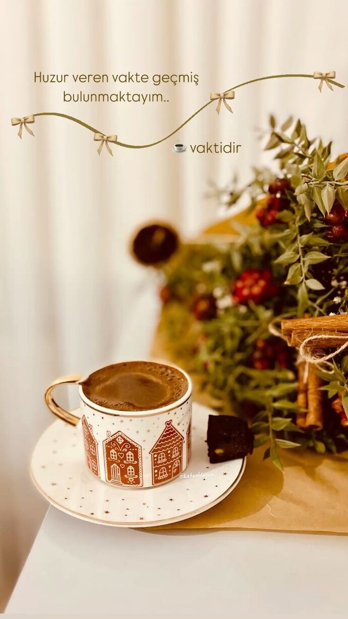 Günaydın 🥰😍 içildi mi sabah kahveleri?