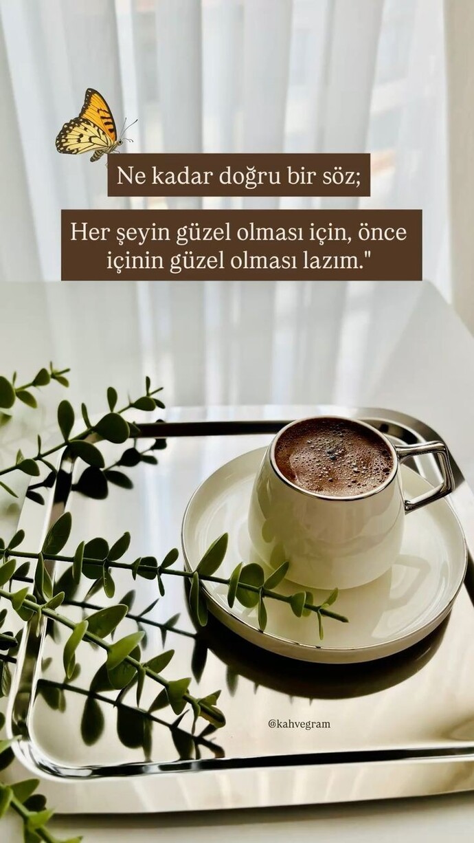 Günaydın 🥰😍 içildi mi sabah kahveleri?
