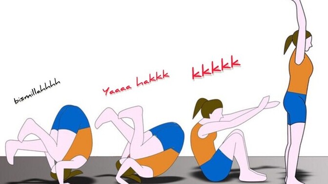 Takla atabilir misin?