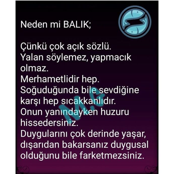 Kalbinde bi tabela olsa ne yazardı?