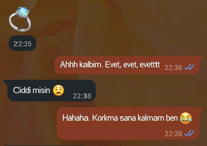 Ne demeliyim ona?