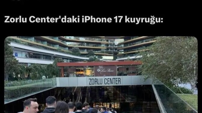 Telefon için kuyruğa girer misiniz?