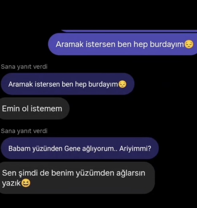 Ben ne yaptım ona?