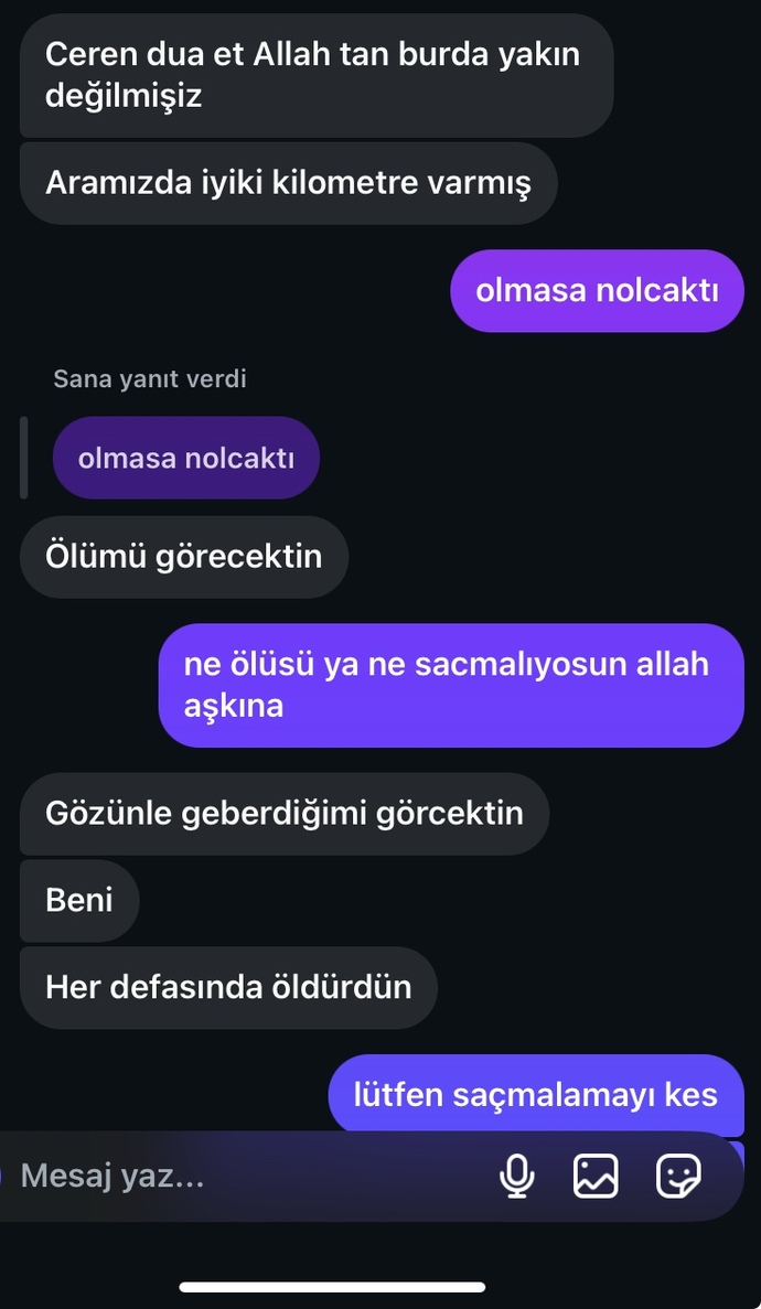 Sizce uzak mı durmalıyım?
