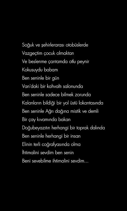 Ne demiş şair ben senin beni sevebilme ihtimalini sevdim 😉 azıcık uzun olacak ama ayrıntıyı okur musunuz Lütfen?