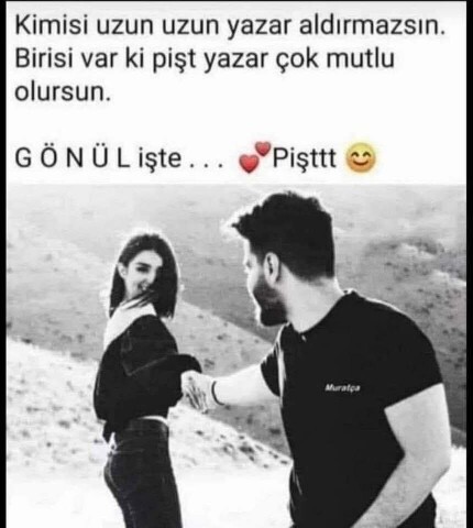Uzun mesajlar mı seni daha çok mutlu eder kısa mesajlar mı?