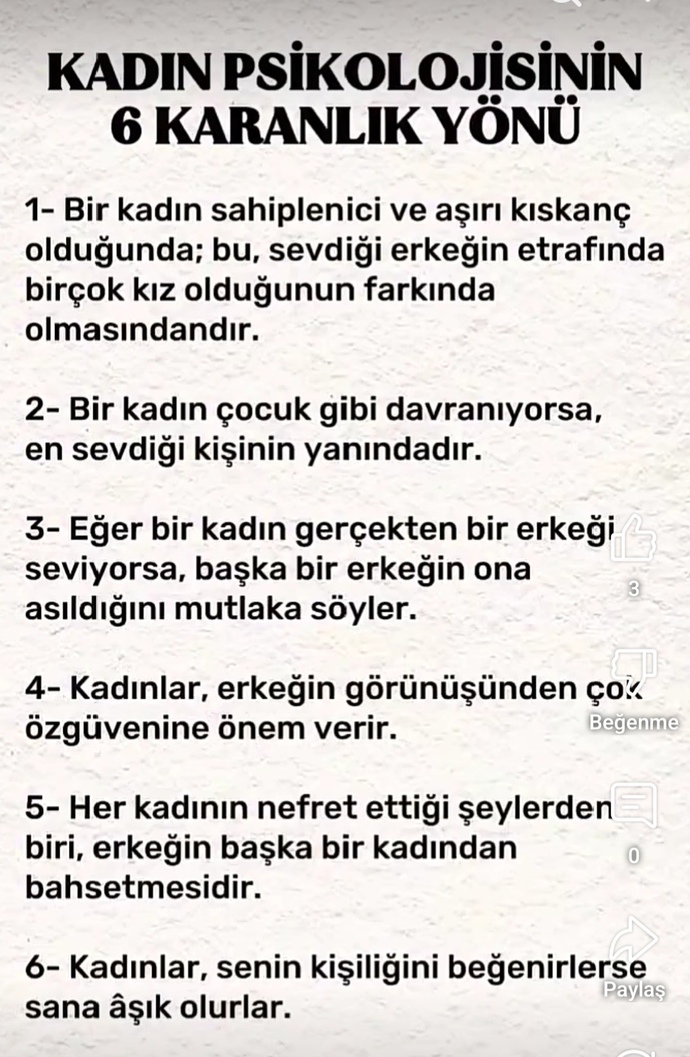 Kadın psikolojisinin karanlık yönleri nelerdir?