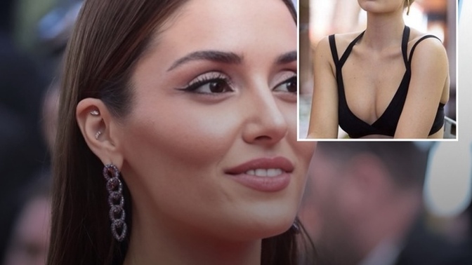 Hande Erçel güzellik olarak Margot Robbie yı geçti, sizce çok mu güzel?