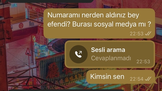 Telefon dan mesaj atıp tanışmak isteyen sapığınız var mı?