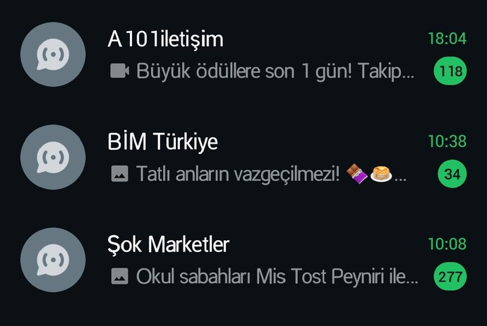 Üç harfli marketlere gider misin?