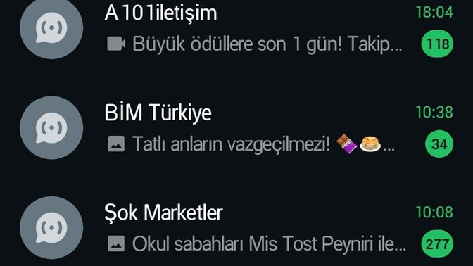 Üç harfli marketlere gider misin?