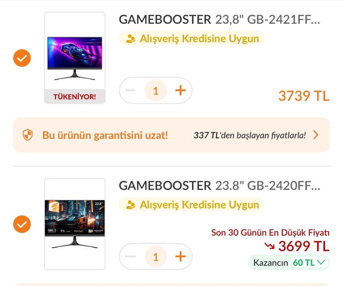 Arkadaşlar üstteki 165hz alttaki 180hz hangisi daha iyi?