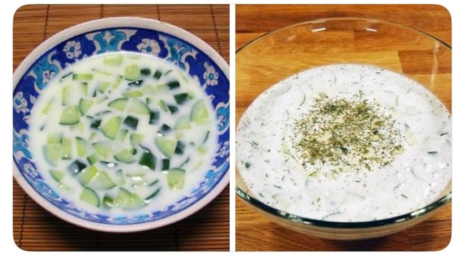 Küp doğranmış cacık mı/ Rendelenmiş cacık mı?