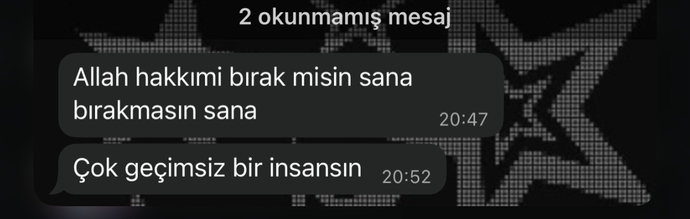 Sizinde eski flörtünüz size beddua ediyor mu?