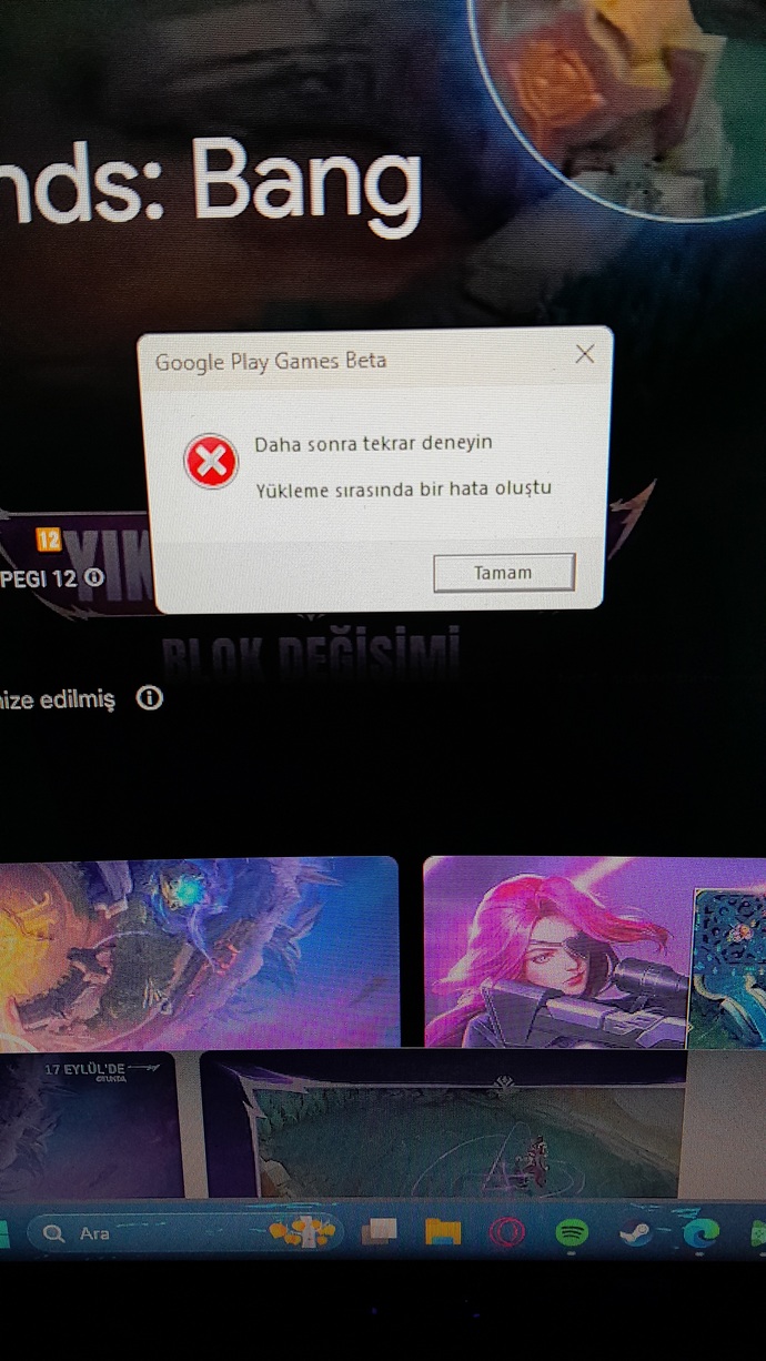 Bilgisayarima mlbb indiremiyorum?