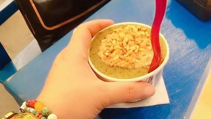 Dondurmalı İrmik helvası severmisiniz 💚?