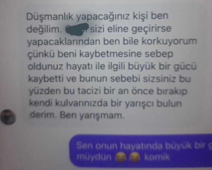 Hoşlandığım erkeğin sevdiği kadın ne demek istemiş sizce?